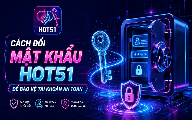 Cách Đổi Mật Khẩu Hot51 Để Bảo Vệ Tài Khoản An Toàn