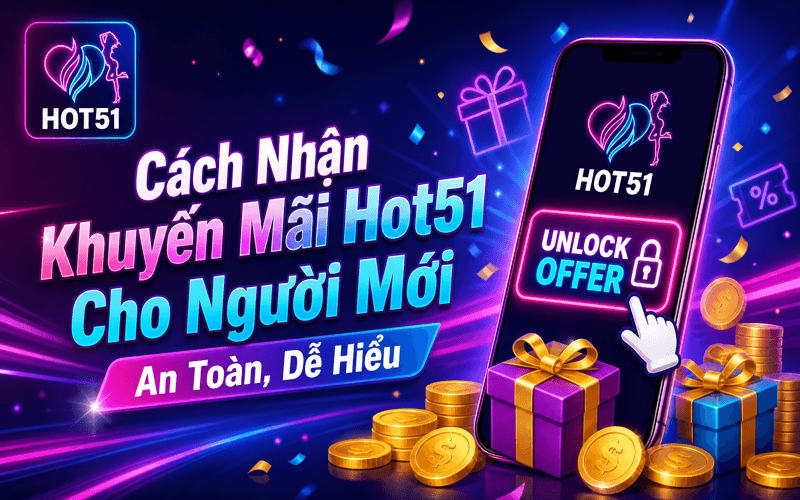 Cách Nhận Khuyến Mãi Hot51 Cho Người Mới An Toàn, Dễ Hiểu