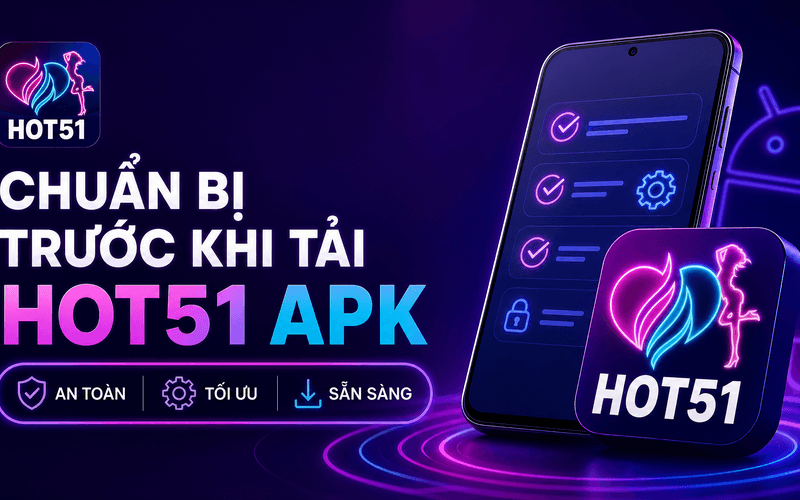 Chuẩn Bị Trước Khi Tải Hot51 APK