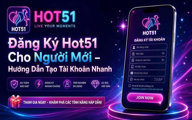 Đăng Ký Hot51 Cho Người Mới – Hướng Dẫn Tạo Tài Khoản Nhanh