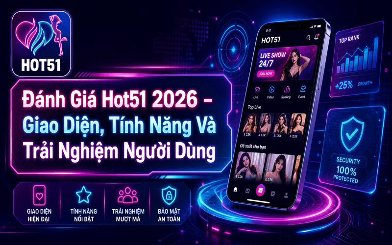 Đánh Giá Hot51 2026 – Giao Diện, Tính Năng Và Trải Nghiệm Người Dùng