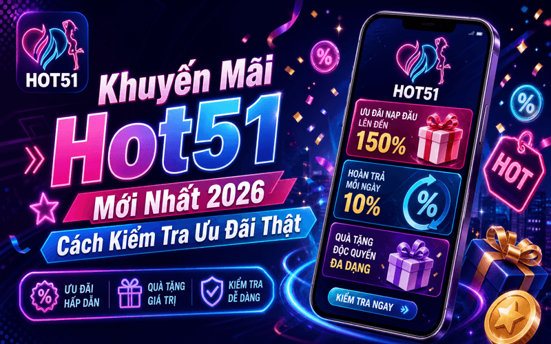 Khuyến Mãi Hot51 Mới Nhất 2026 – Cách Kiểm Tra Ưu Đãi Thật