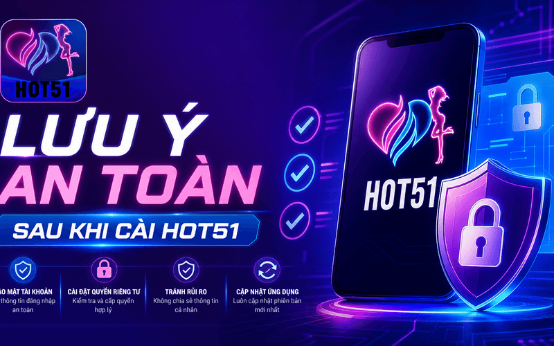 Lưu Ý An Toàn Sau Khi Cài Hot51