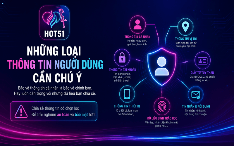 Những Loại Thông Tin Người Dùng Cần Chú Ý