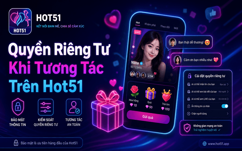 Quyền Riêng Tư Khi Tương Tác Trên Hot51
