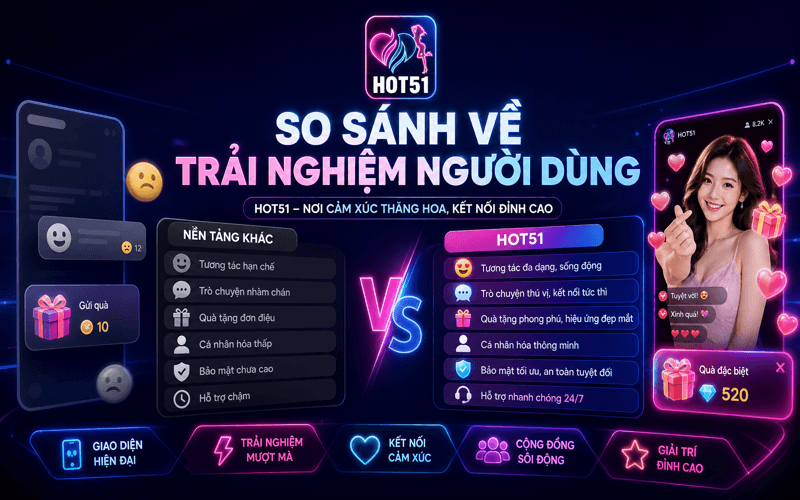 So Sánh Về Trải Nghiệm Người Dùng